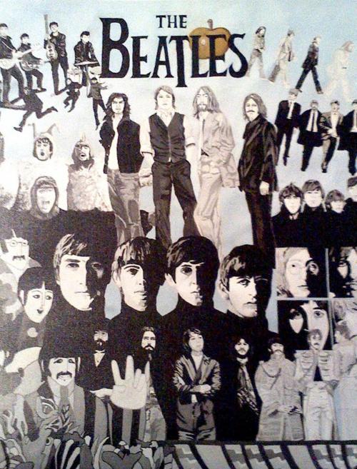 The Beatles: Montage (unique giclee) *SOLD OUT