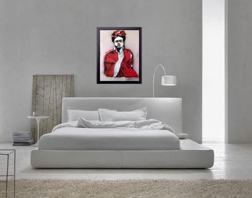 Frida En Rojo (Uno Al Doce) - Limited Edition of 12 Unique Pieces
