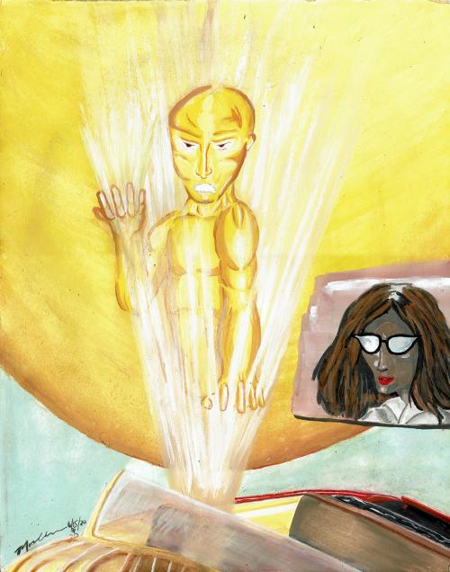 Solar Man (Graphic Novel Cover) *SOLD