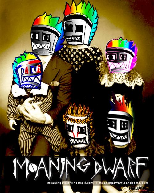 Moaning Dwarf: Family (sticker)
