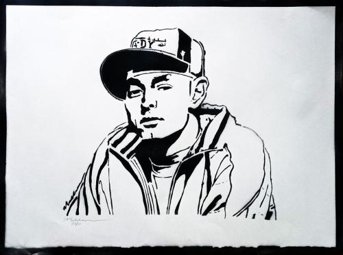 Eminem (frisket print) *SOLD
