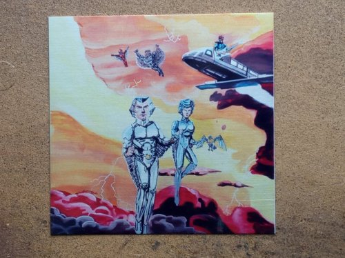 On Wings of Silver (aluminum giclee)