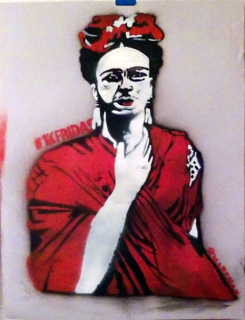 Frida En Rojo (Uno Al Doce) Nueve