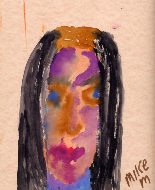 Watercolor Portrait Series #7 *SOLD