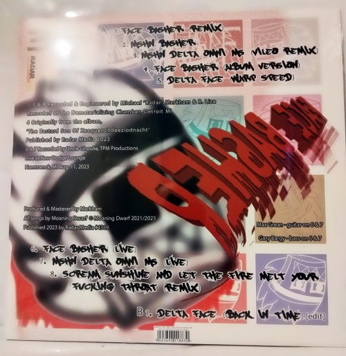 Moaning Dwarf – Face Basher EP 12" (2023)