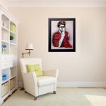 Frida En Rojo (Uno Al Doce) - Limited Edition of 12 Unique Pieces