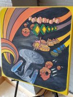 Megamania-Trek (giclee on canvas)