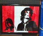 The White Stripes  (unique frisket print #3)